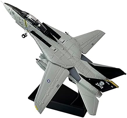 1/100 בקנה מידה ארהב Grumman F-14 Tomcat Fighter Metal Metal Crabit