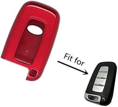 חדש אדום צבע חכם 4 כפתורים מרחוק מפתח כיסוי מחזיק עור תיק להגן עבור קאיה ק2 ק5 ריו קאיה אופטימה ספורטאז ' נשמה סורנטו פורטה 2010 2011 2012 2013