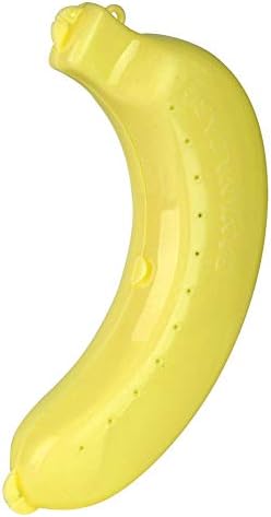123 בננה מגן תיבה, חמוד פלסטיק פירות בננה מגן תיבת בעל מקרה הצהריים מיכל אחסון 19.5איקס 13איקס 4.4 סנטימטר/7.6איקס 5.1איקס 1.7 אינץ