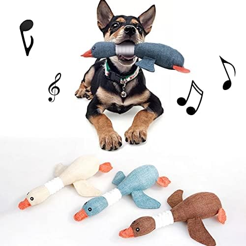 Vefsu כלב חיית מחמד אווז בר קול התנגדות מוצקה לצעצוע כלב צעצוע של צעצוע חיות מחמד מצחיק