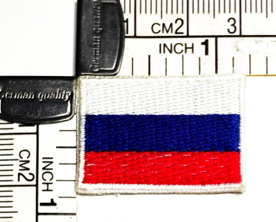 קליינפלוס 0. 6 על 1.1 אינץ'. מיני המדינה רוסיה דגל תיקון דגל סמל אחיד לתפור ברזל על תיקוני כיכר צורת דגל אופנה תלבושות תפירת אפליקצית עשה זאת בעצמך אבזר מלאכת פרויקטים