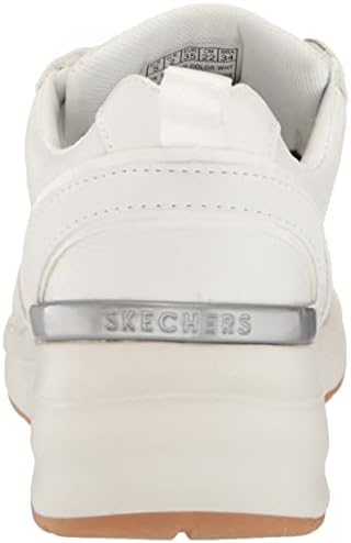 סקצ ' רס מיליארד נשים-נעלי ספורט ימים חמים, לבן, 7.5