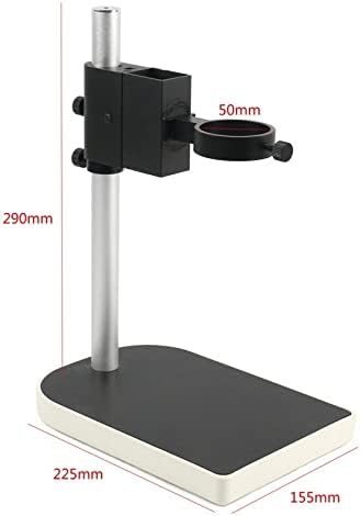 מיקרוסקופ אביזרי 40 ממ גדול להתאמה סטריאו דיגיטלי תעשיית מעבדה מיקרוסקופ עדשה כפולה טבעת מחזיק מעבדה מתכלה