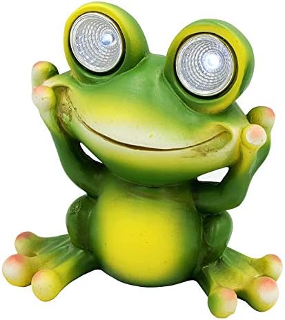 צפרדעי טילן סולארי צפרדע חיצונית עיצוב אור גן חיצוני