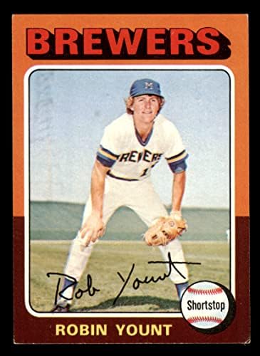 1975 Topps 223 Robin Yount Milwaukee Brewers Ex/MT Brewers
