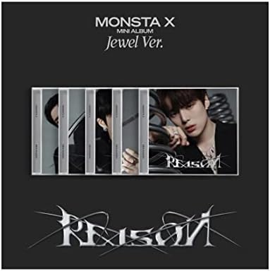 Monxta x סיבה לימי 12 אלבום גרסת תכשיט תקליטור+פוסטר מתקפל מיני על חבילה+פוטו -ספר+פוטו -קלאב+מעקב אטום