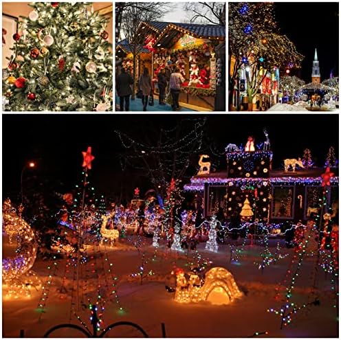 טויאנדונה הוביל אור הנורה חג המולד הוביל דיודה אורות 5 ממ: הוביל אורות פולטות דיודות 200 יחידות מבחר סט ערכת עבור חג המולד עץ קישוטי הוביל הנורה
