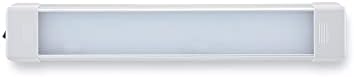 RayCharm LED פנים תואר כלי מתקן תאורה 14.6 x 2.6, עצירה גבוהה של זרם נמוך לומן-פלט נמוך יעיל אנרגיה יעילה, חלבית 6000K קורה מפוזרת אפילו לבנה, ON/OFF מתג נדנדה 12V-24V, 1-PACK 1-Pack