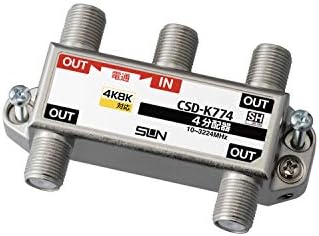 Sun Electronics CSD-K774-L 4 Splitter