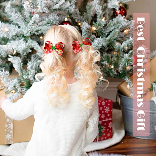 12 יחידות שיער קשתות עבור בנות 3 חג המולד בוטיק קשת תנין קליפים מבהיקי סרט שיער אביזרי פעוטות ילדים בני נוער