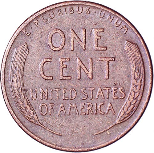 1954 ד לינקולן חיטה סנט 1 ג מאוד בסדר