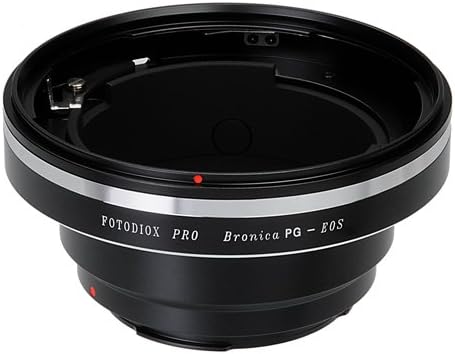 Fotodiox Pro Lens Mount Mount, עבור עדשת Bronica GS PG ל- Canon EOS EF-Mount DSLR מצלמות