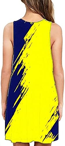 שמלת חוף MTSDJSKF, הדפס גרפי חמוד בתוספת גודל גודל O-צוואר שמלת טנק חוף חוף שמלות קיץ סקסיות לנשים מפותלות
