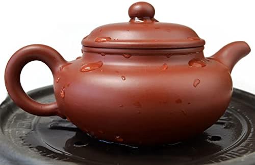 Yxhupot teapot 8.6oz סיני yixing חימר שחור שחור מקורי קלאסיקה סיר סיר סיר תה תה