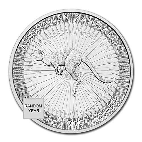 2015 - הווה 1 גרם אוסטרלי קנגורו קנגורו מטבע מבריק ללא מחזור עם תעודת אותנטיות 1 $ bu