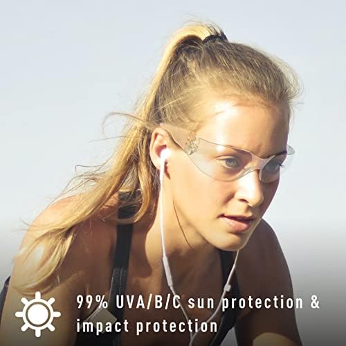 משקפי בטיחות של Giamzonp לגברים ונשים, משקפי בטיחות עמידים נגד ערפל עמידים בפני ערפל לעיניים לעבודה, מעבדה, נהיגה