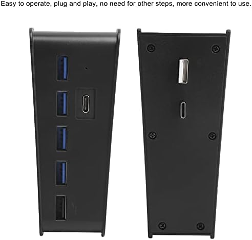 TGOON מספר רכזת טעינה USB, מעבד העברת נתונים עם שבב מעבד העברת חיי PVC לשירות PVC עבור PS5 / PC / מחשב נייד / PS4 / PS3 / Xbox One ומכשירי מארח אחרים