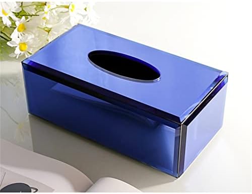 BKDFD כחול נורדי נייר נייר קופסא קופסת סלון יצירתי שולחן קפה שולחן קפה ביתי מגבון מפיות קופסת רקמות