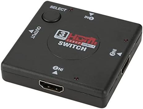 WDBBY HDMI 3 IN1 OUT מתג 3 יציאת HDMI מתג מתג נקבה לנקבה מתג סליטר בורר עבור HDTV 1080P מתג וידאו
