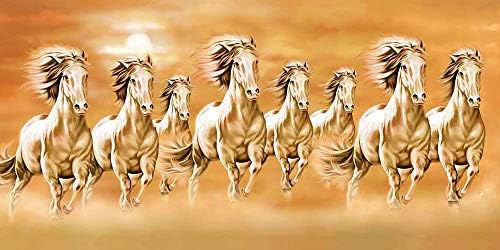 מפעל לאמנות המריץ שמונה ציור סוסים