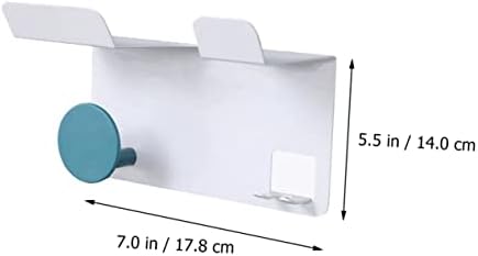 Zerodeko 2 PCS דבק לבן דבק קיר קיר רכוב מדף קיר הרכבה מארגן קולב מגבת עצמית פחמן אמבטיה מעשית סוג אחסון מחזיק אחסון מייבש חדר שינה קיר שירותים קיר-