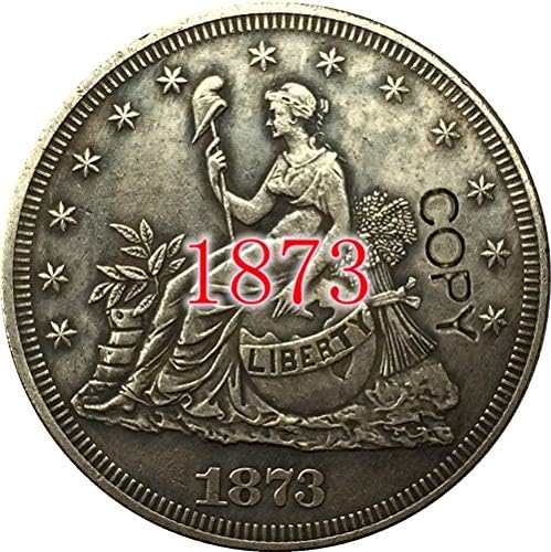 USA 1873 DOLAR COPY COIN COIN CORMENTS COLLECT