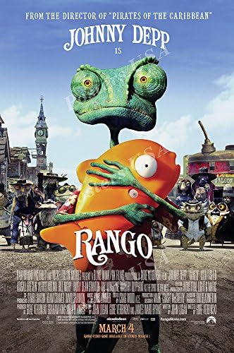 רנגו סרט פוסטר גימור מבריק תוצרת ארצות הברית-מוב933).