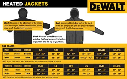 Dewalt Unisex בטיחות תעשייתית למבוגרים קפוצ'ון מחומם, שחור, X-Garge US