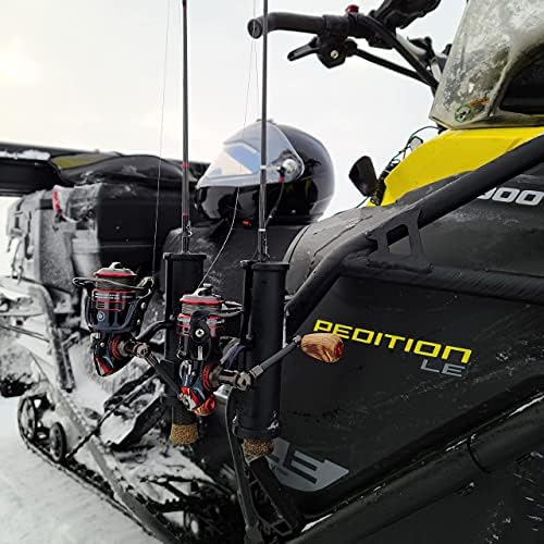 מחזיק מוט ספינינג כפול לטרקטורונים, UTVs ואופנועי שלג בקוטר 1-1/4 אינץ ' - דגם CR2X