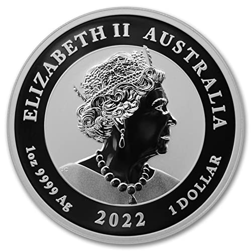 2022 P 1 OZ אוסטרליה פיניקס רשמית מטבע מכרז משפטי מבריק מבריק עם תעודת אותנטיות מדינת 1 מנטה דולר