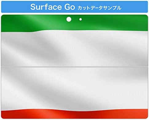 כיסוי מדבקות Igsticker עבור Microsoft Surface Go/Go 2 אולטרה דק מגן מדבקת גוף עורות 001189 איטליה דגל לאומי