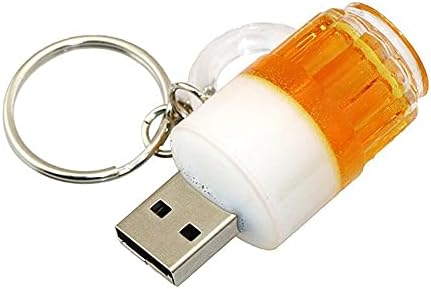 צורת ספל בירה של 4 ג'יגה -בייט USB 2.0 כונן הבזק כונן פלאש כונן פנדרייז מזכרות USB מקל זיכרון USB כונן USB דיסק פלאש כונן אגודל D DISK DICK DRIVE STICK USB