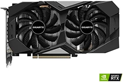 Gigabyte Geforce RTX 2060 D6 6G כרטיס גרפי, אוהדי Windforce 2x, 6GB 192-bit GDDR6, GV-N2060D6-6GD Rev2.0 כרטיס מסך