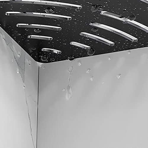 מדף אלומיניום DVTEL משולש מדף משולש אמבטיה קיר קיר רכוב על אמבטיה מדף פינתי מתאים לחדר אמבטיה