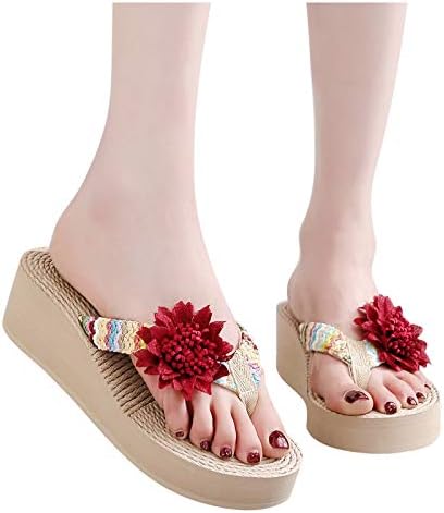 נעלי בית נשים נעלי בית סנדלי חוף נשים נשים אורגות נושמות נעלי נעלי פרחים כפכפי פרחים סנדלי נשים סנדלי קיץ