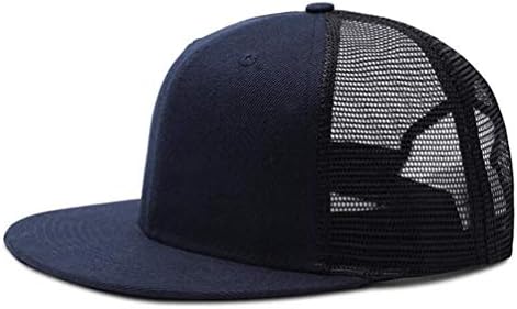 Yizhichu1990 יוניסקס שטר שטוח רגיל כובע כובע בייסבול כובע רשת Snapback Trucker Trucker
