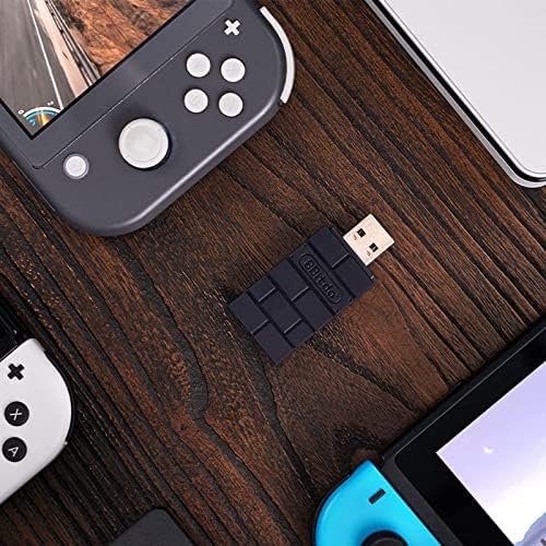 AKNES 8BITDO USB Controller Controller מתאם 2 דונגל ממיר למתג/מתג OLED, סיפון קיטור, Windows, Raspberry PI, PS5/PS4/PS3 בקר, Xbox Series X/S, בקר Bluetooth Xbox One, כבל OTG כבל OTG