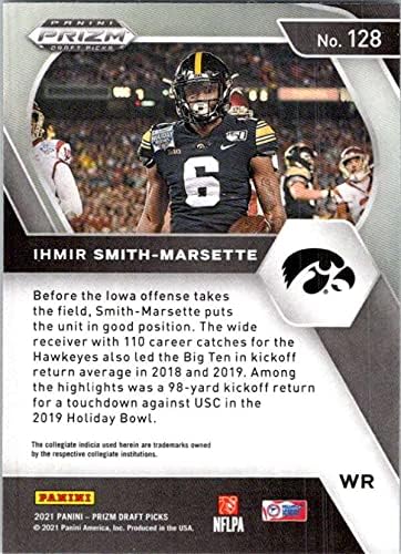 2021 Panini Prizm Traft Picks 128 Ihmir Smith-Marsette Iowa Hawkeyes NFL כרטיס כדורגל NM-MT