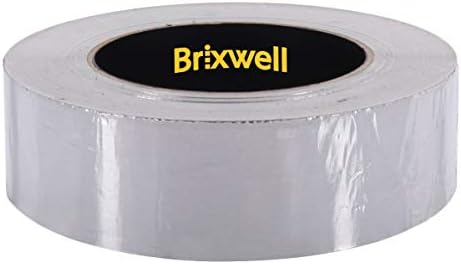 Brixwell 24 Rolls - סרט נייר אלומיניום 1 1/2 אינץ