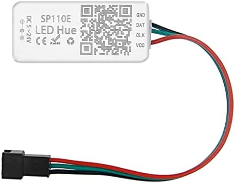 Meruido SP601E Bluetooth LED בקר מוסיקה, DC 5V-24V RF Wireless Wirels