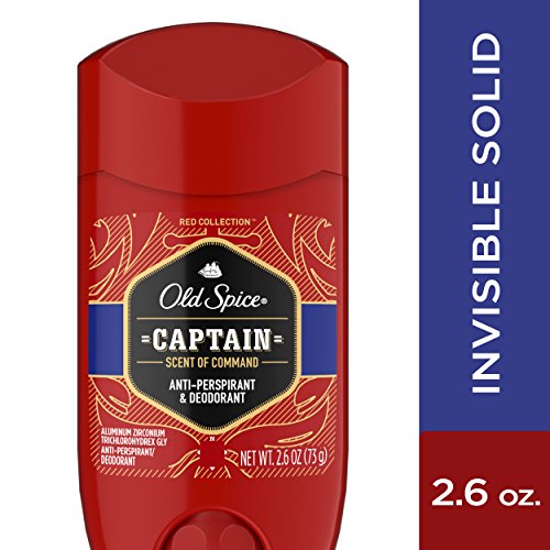 אוסף תבלין אדום אולד אוסף קפטן ניחוח נוגד-פרסירן מוצק ודאודורנט לגברים 2.6 גרם.