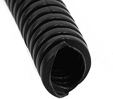 אביזרי צינור פלסטיק שחור AEXIT 7 ממ x 10 ממ גמיש צינור צינור צינור צינור צינור צינור מיקרובור אורך 9.9 מ '
