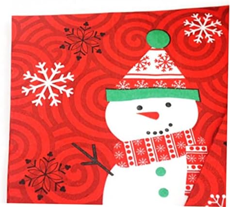 הבחירות בקישוט הנאבאס לקוקטיילים מפיות דקורטיביות מפיות מודפסות מפיות לחג המולד מפיות נייר מפיות שלג חג המולד חג המולד מפיות שלג אימן דקור מפיות מפיות יפהפיות חג המולד 20 pcs/סט