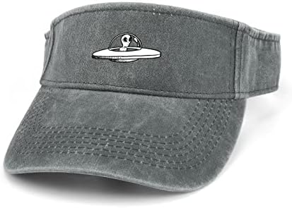 זר בצלחת מעופפת הדפסת דולפים למעלה קאובוי כובע בייסבול כובע מתכוונן מתאים למזג האוויר חם