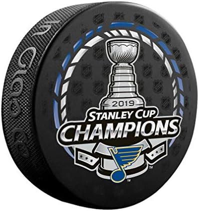 2019 אלופת גביע סטנלי סנט לואיס בלוז לוגו לוגו הרשמי של הוקי NHL - קלפי הוקי