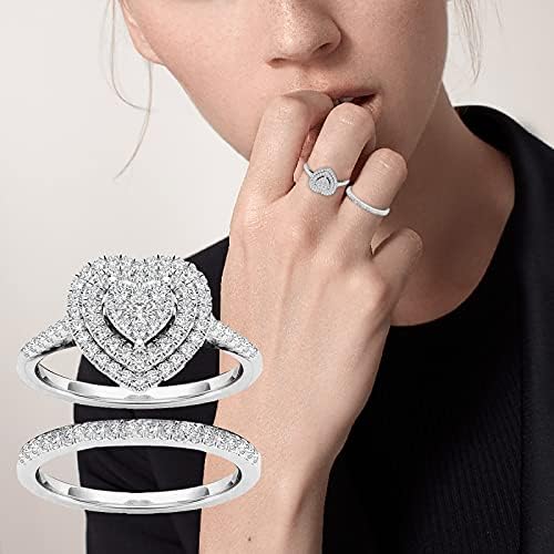 2023 טבעת יהלום של ניו יהלום בצורת אופנה גילוף אהבה טבעות טבעות מלאות טבעות מלאות