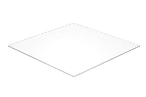 עיצוב פלקן ABS גיליון מרקם, לבן, 15 x 28 x 3/16