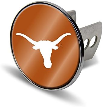 אוניברסיטת טקסס לונגהורנס טריילר כרום כיסוי הטרמפים עם תוספת לוגו חתך בלייזר