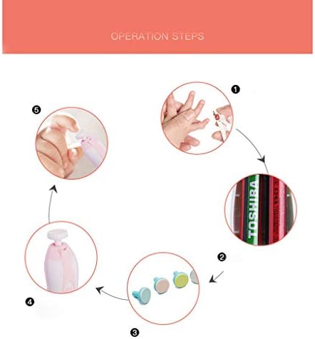 קוצץ חשמלי אצבע חותך בטיחות תינוקות טיפול מספריים פעוט מניקור נייל תינוק טיפול