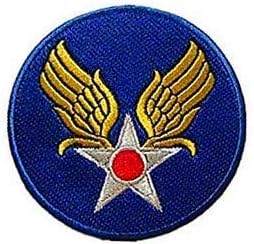WW2 US AAC AAC צבא חיל האוויר פיקוד טלאי דקורטיבי רקום